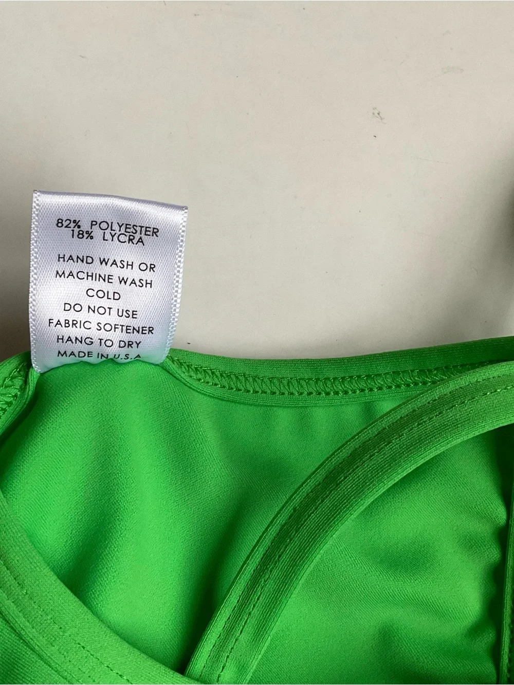 Five Dancewear Maverick Bra Simply Green